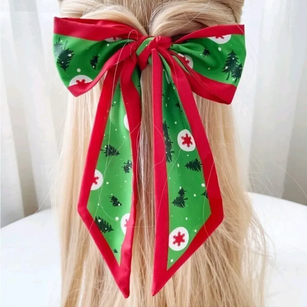 Christmas Hair Ribbon